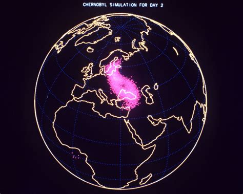 Interactive Map Of 1986 Chernobyl Reactor Radioactive Fallout Live Images