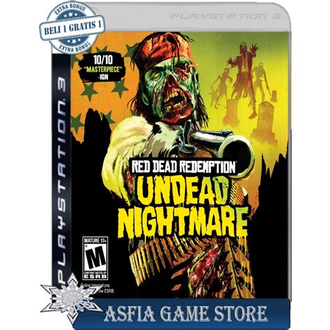 Jual Red Dead Redemption Undead Nightmare Dvd Kaset Game Ps Pkg Cfw