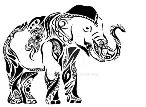 Tribal Indian Elephant By Meayghonn On Deviantart