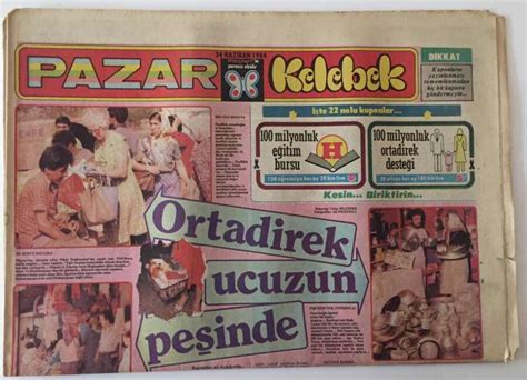 H Rriyet Gazetesi Kelebek Eki Haziran Ortadirek Ucuzun