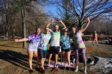 In Photos Swimmers Braving Frigid Waters At Polar Bear Dips Across