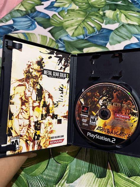 Metal Gear Solid Ps2, Video Gaming, Video Games, PlayStation on Carousell