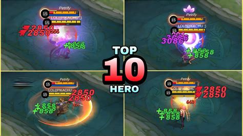 TOP 10 BEST HEROES FOR 2024 MOBILE LEGENDS YouTube