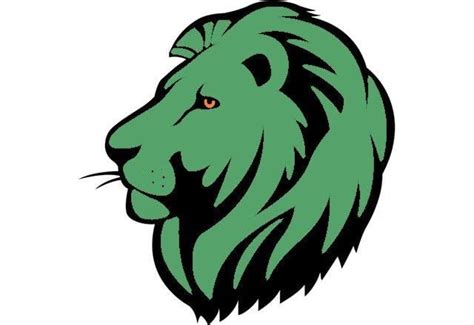 Green Lion Logo LogoDix