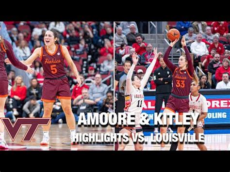 Virginia Tech S Georgia Amoore Elizabeth Kitley Each Record A Double