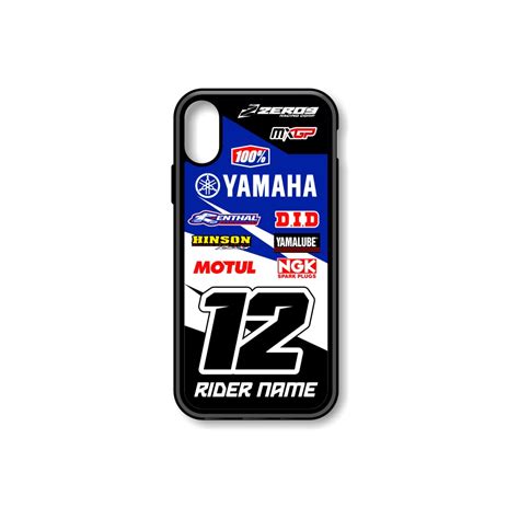 Yamaha Phone Case Custom Name Fox Racing