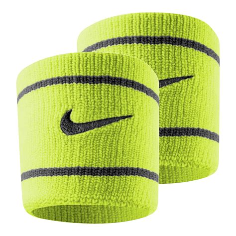 Nike Dri-FIT Wristbands - Green/Black - Tennisnuts.com