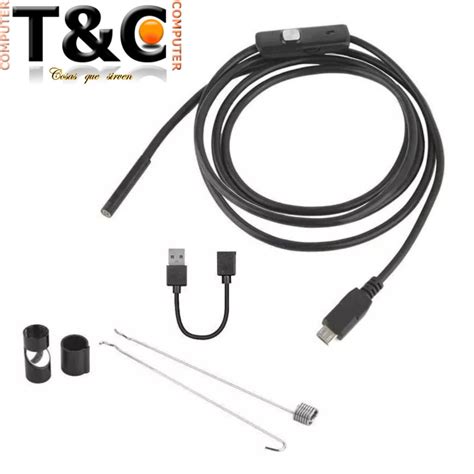 CAMARA ENDOSCOPICA IMPERMEABLE 2M MICRO USB