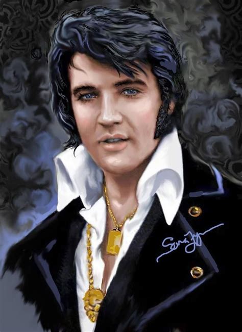 De 986 Bästa Elvis Art By Sara Lynn Sanders Bilderna På Pinterest