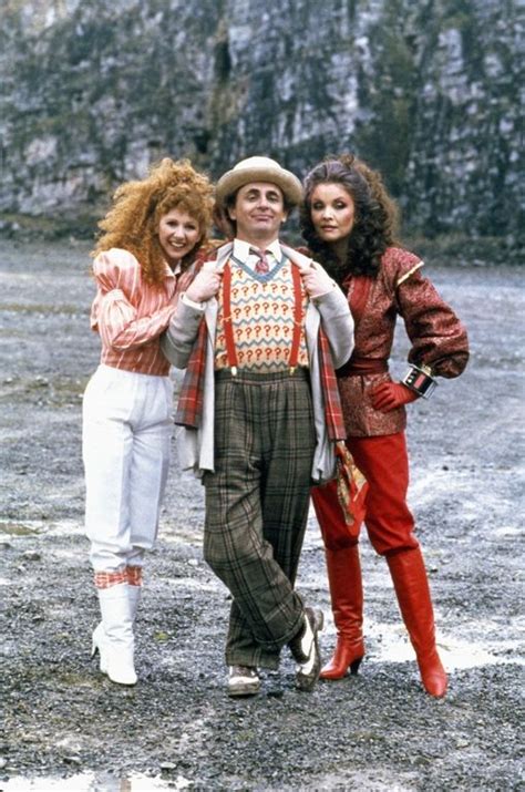 The Seventh Doctor (Sylvester McCoy) with companion Mel Bush (Bonnie ...