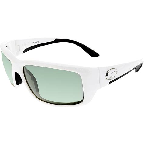 Polarized Fantail Tf25ogglp White Rectangle Sunglasses