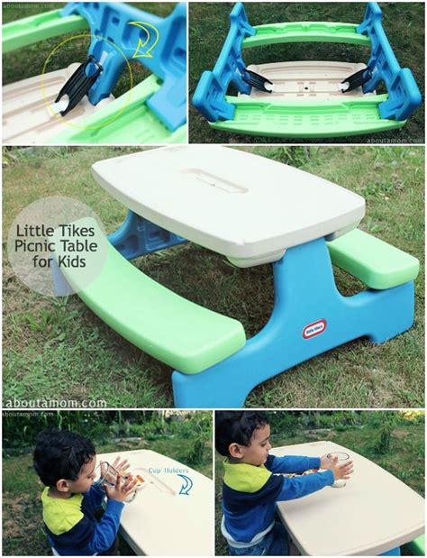 Little Tikes Picnic Table for Kids- About A Mom