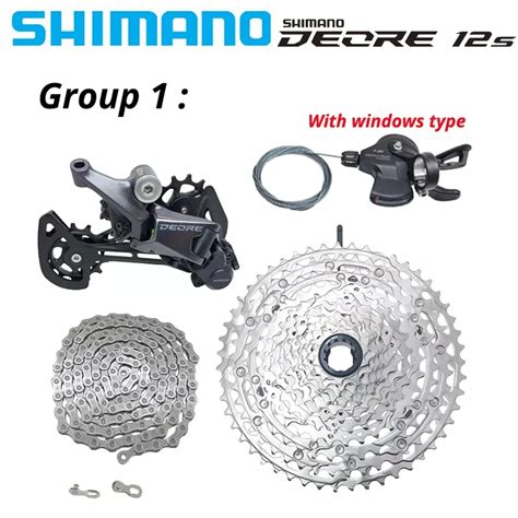 Shimano Deore M6100 1X12 Grupo De Desviadores De Velocidade 12 Alavanca