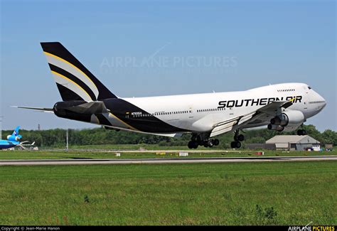 N765SA Southern Air Transport Boeing 747 200F at Liège Bierset