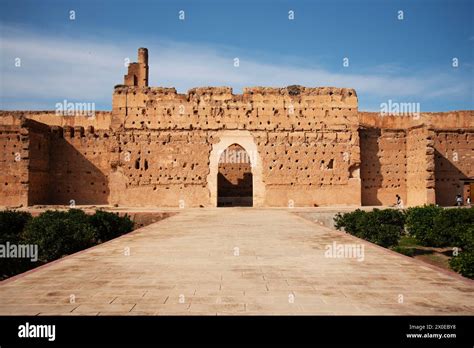 El Badi Palace In Morocco Built Between 1578 1593 And Was