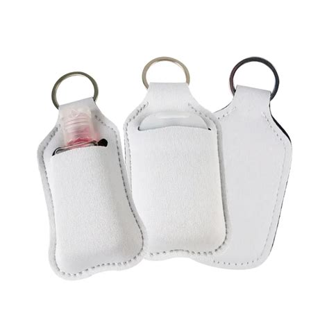 Sublimation Blanks Neoprene Hand Sanitizer Holder Travel Bottle