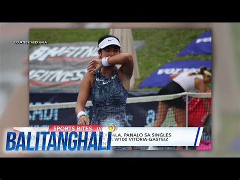 Pinoy Tennis Ace Alex Eala Panalo Sa Singles At Doubles Category Sa