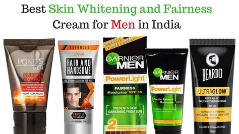 Best Skin Whitening And Fairness Cream For Men In India With Price