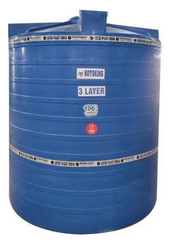 Rotoking 3 Layer Blue Roto Moulded Water Tank At Rs 25000 Unit In