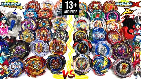 Beyblade All DB BU Vs All Sparking Beys Beyblade Burst Ultimate