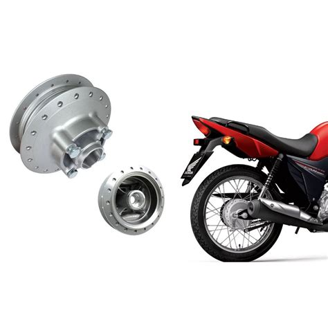 Cubo Roda Traseira Honda Cg Titan Cargo Fan 125 De 2009 Ate 2018