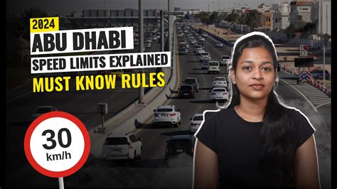 UAE New Speed Limits Announced Speed Limits And Fines 2024 YouTube