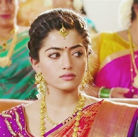 Images Geetha Govindam Saree Rashmika Mandanna Photos / Rashmika ...