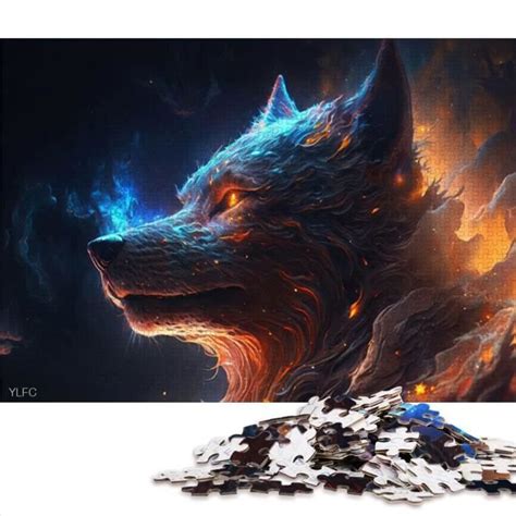 Puzzles Pi Ces Pour Adultes Puzzles N Buleuse Loup Pour Puzzle En