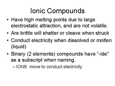 5 Ionic Solids Structure And Properties A Formula