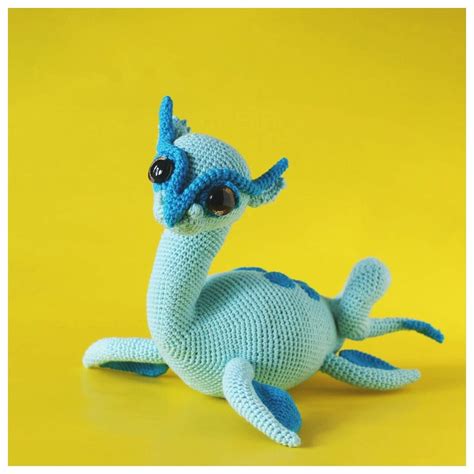 Amigurumi Creations Nessie The Loch Ness Monster From Unicorns