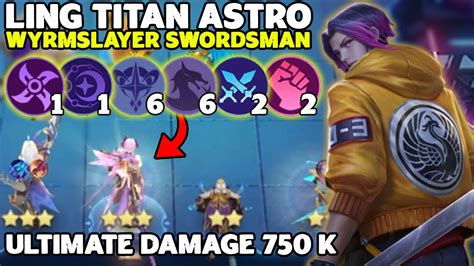 Hyper Ling Titan Astro Wyrmslayer Swordsman Damage Jt Kurang