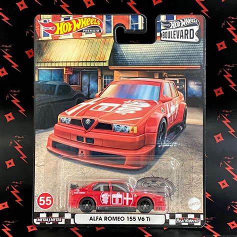 Jual Hot Wheels Premium Boulevard Mix L 2022 Alfa Romeo 155 V6 Ti Ban Karet Jakarta Selatan