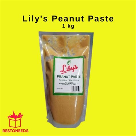 Lilys Lilys Peanut Paste 1 Kg Lazada Ph