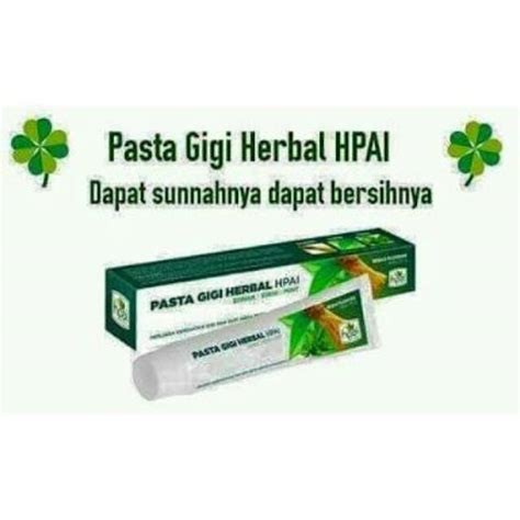 Jual PASTA GIGI HERBAL HPAI Shopee Indonesia