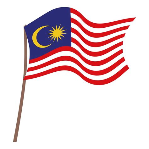 malaysia flag illustration 3748265 Vector Art at Vecteezy