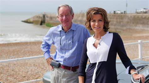 Celebrity Antiques Road Trip Natasha Kaplinski And Michael Buerk