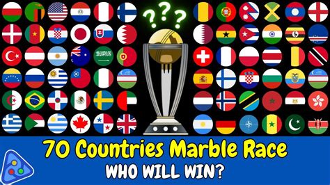 World Marble Race 70 Countries 69 Eliminations Algodoo Marble Race