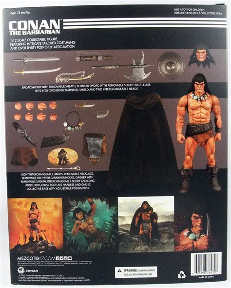 Conan The Barbarian Mezco One12 Collective Figure Conan