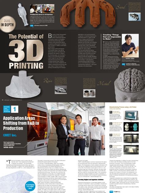 Advances In 3d Printing Exploring The Impact And Future Evolution Of Additive Manufacturing