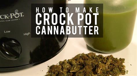 How To Make Cannabutter in A Slow Cooker | RuffHouse Studios