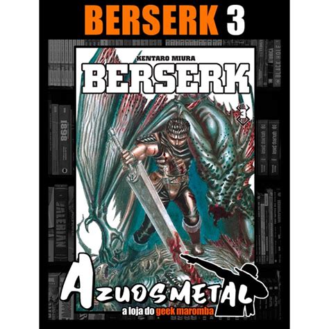 Berserk Vol 3 Edição de Luxo Mangá Panini Shopee Brasil