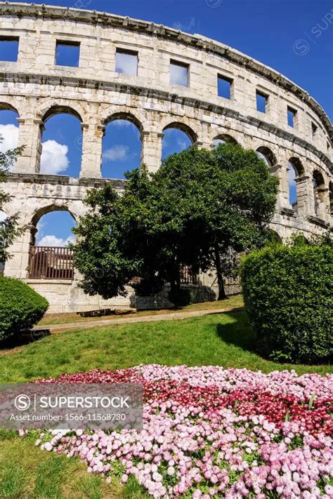 Pula Arena, Pula, Istria Peninsula, Croatia - SuperStock