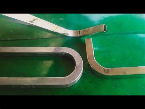 How To Bend Square Tubing Square Tube Bending Youtube