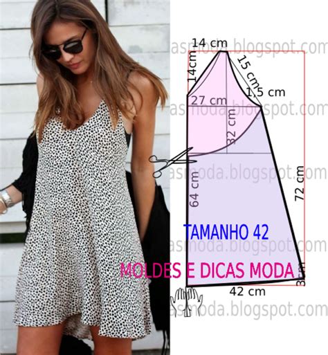 Vestido Fácil Moldes Dicas Moda