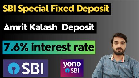 SBI Special FD With 7 6 Interest Rate Invest In SBI Amrit Kalash