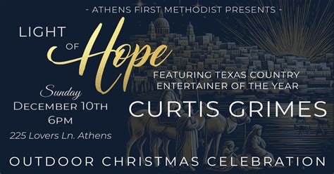 Christmas Events - Athens First Methodist Church - Athens, Texas | Where families grow together