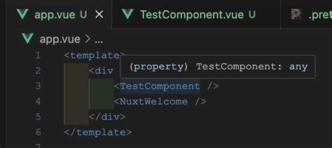 Volar Nuxt3 Custom Components Not Properly Recognised Or Highlighted