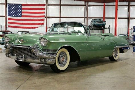 1957 Cadillac Eldorado 21402 Miles Green Convertible 365ci V8 Automatic