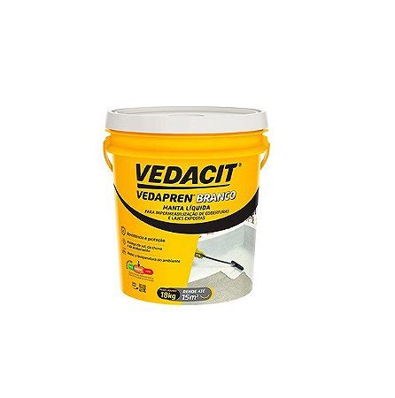 Vedapren Kg Branco Vedacit Conibase Home Center