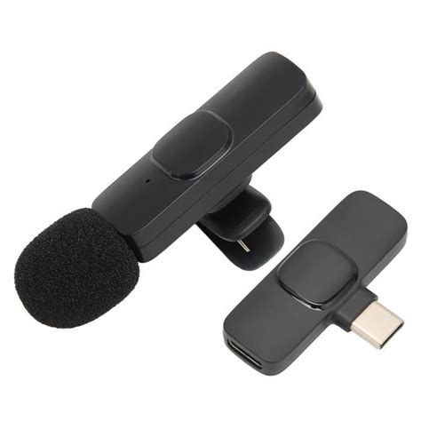 Ej Life Microphone Cravate Sans Fil Microphone Lavalier Sans Fil